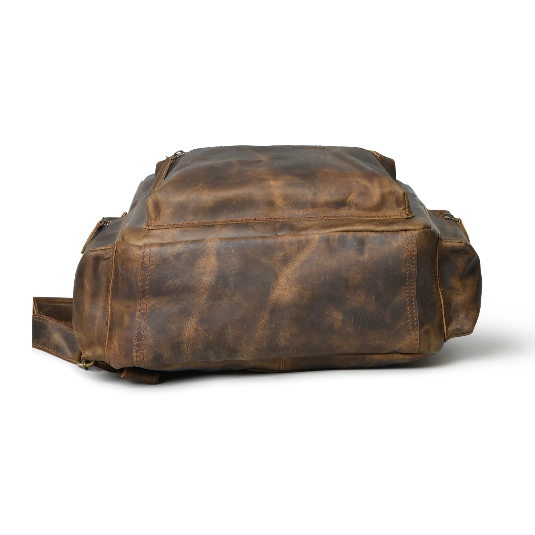 dasein buffalo leather backpack bag Buffalo Crazy Horse Leather Backpack