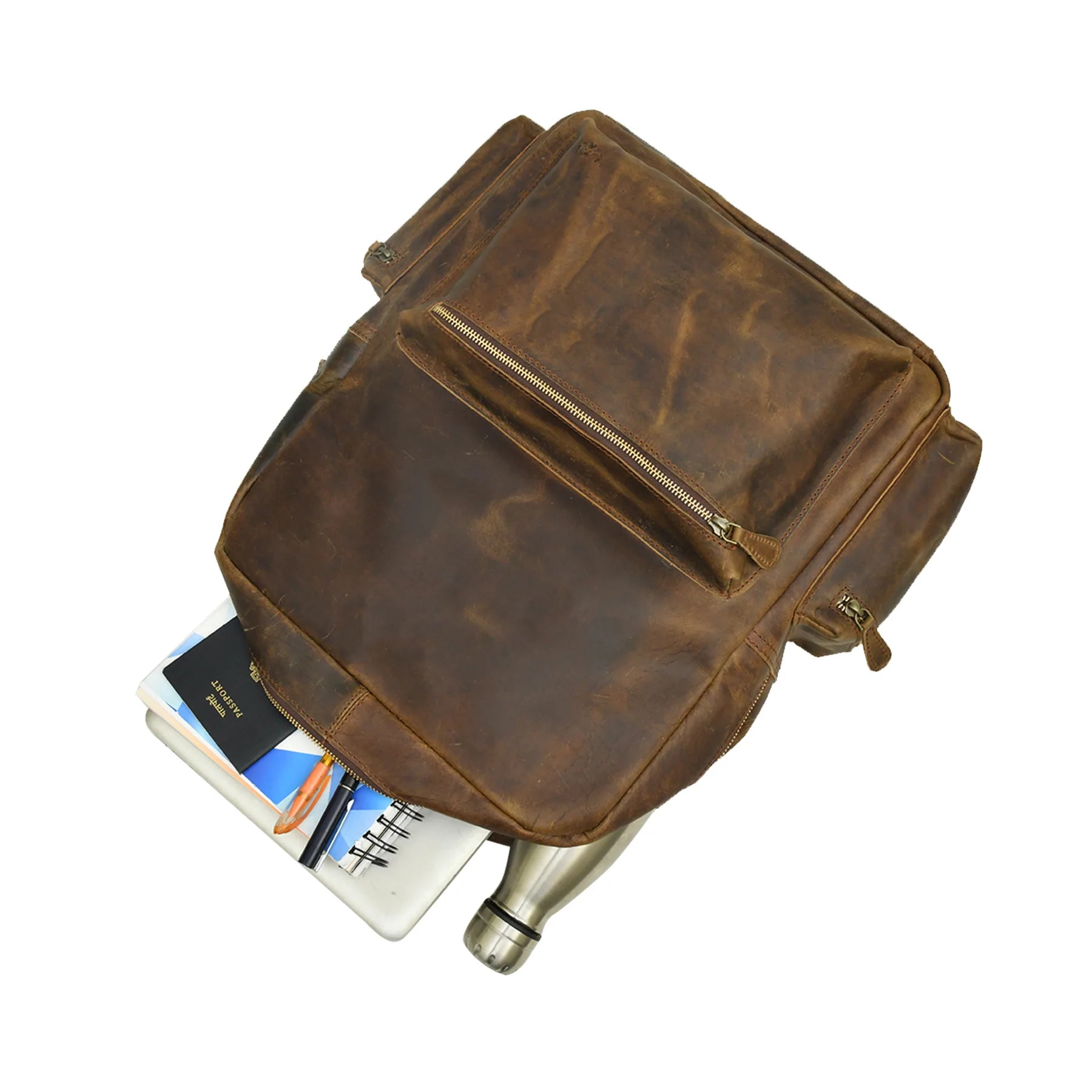 crazy horse buffalo leather backpack Buffalo Crazy Horse Leather Backpack
