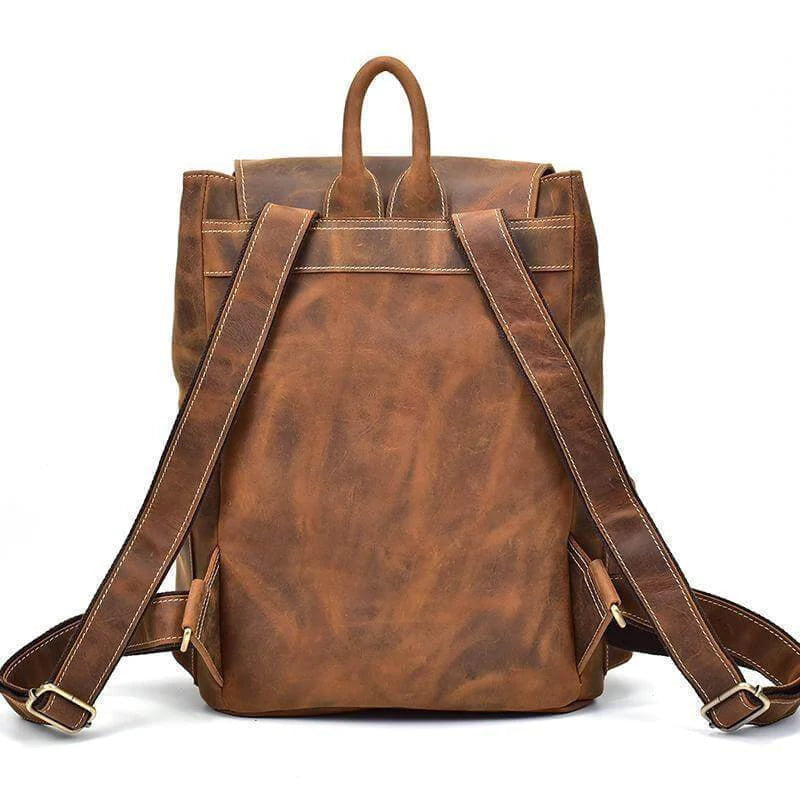 crazy horse buffalo leather backpack Crazy Horse Buffalo Leather Backpack I Kennedy Leather