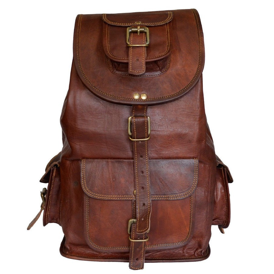 Rucksack Vintage Leather Backpack