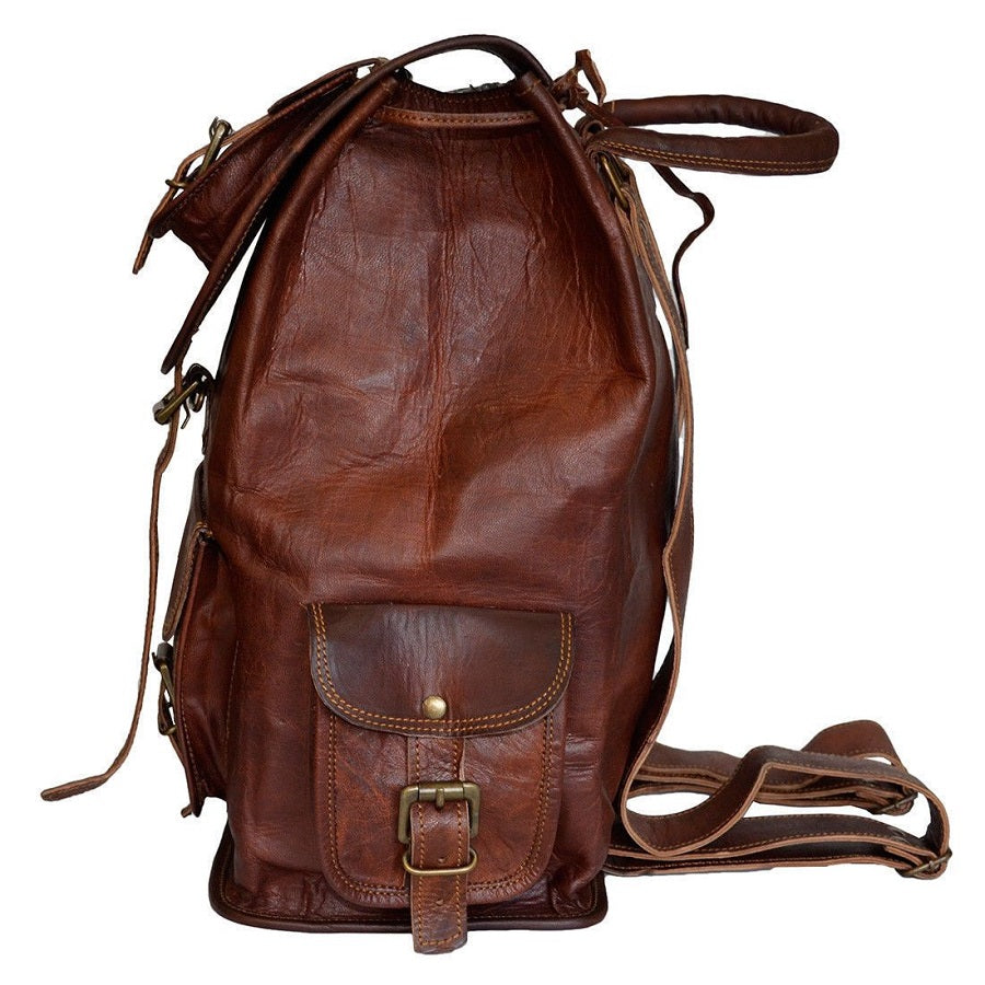 Rucksack Vintage Leather Backpack