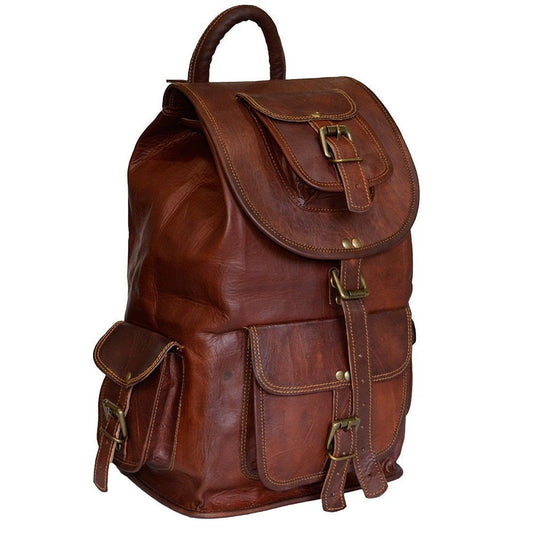 Rucksack Vintage Leather Backpack